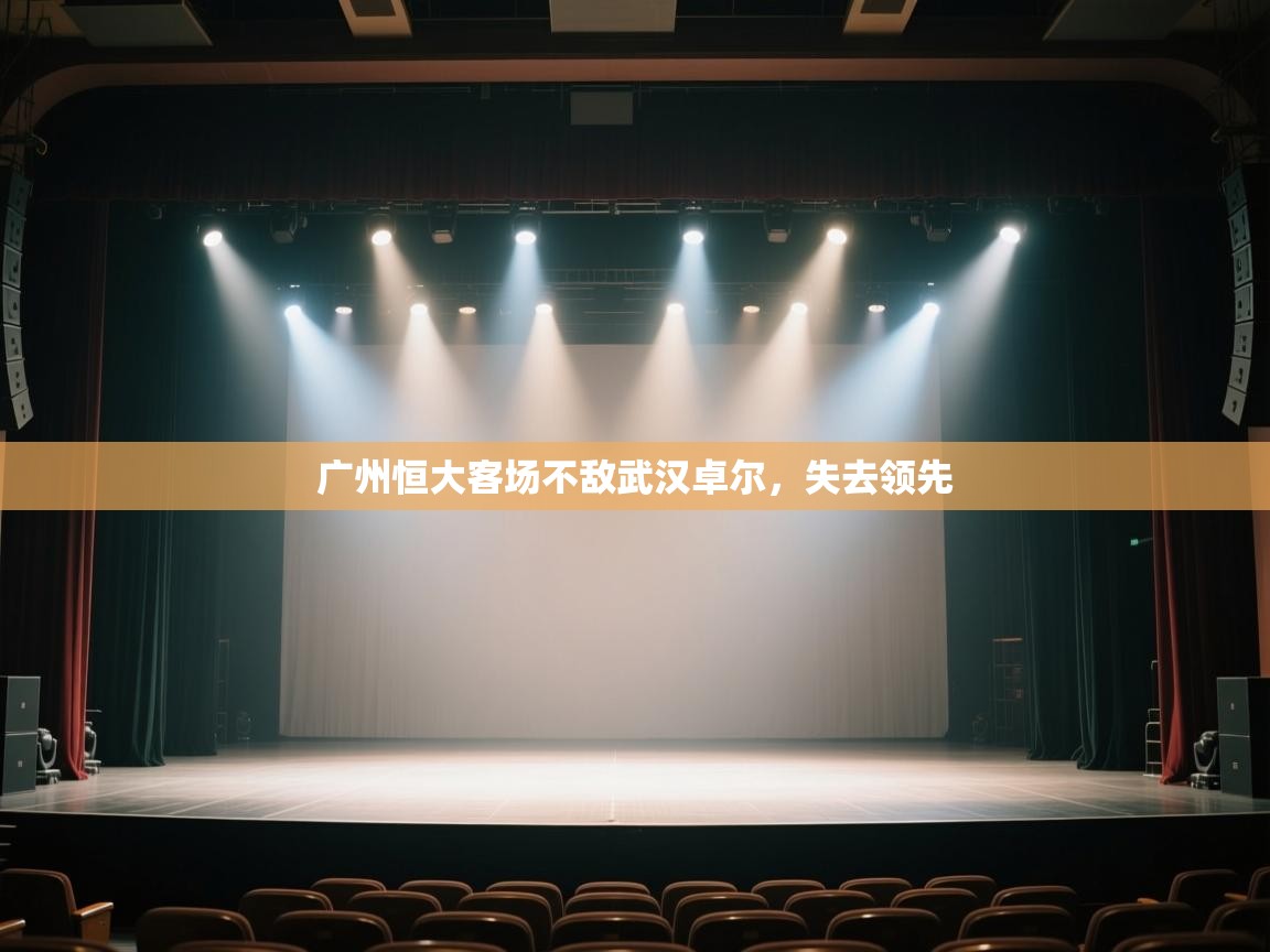 开云体育在线玩-广州恒大客场不敌武汉卓尔,失去领先 第3张